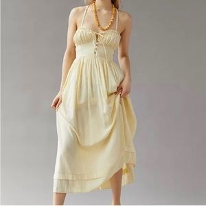 Urban Outfitters linen Cora dress